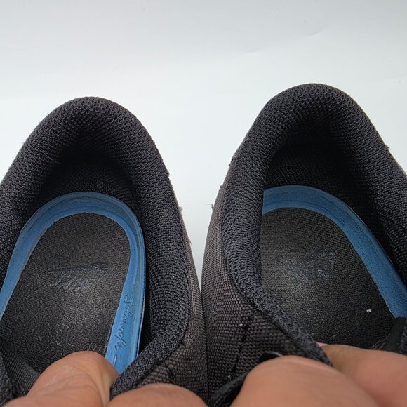 Nike SB Check Solarsoft Mens Size 9.5 Triple Black Sneaker Shoes Casual Athletic main image 10
